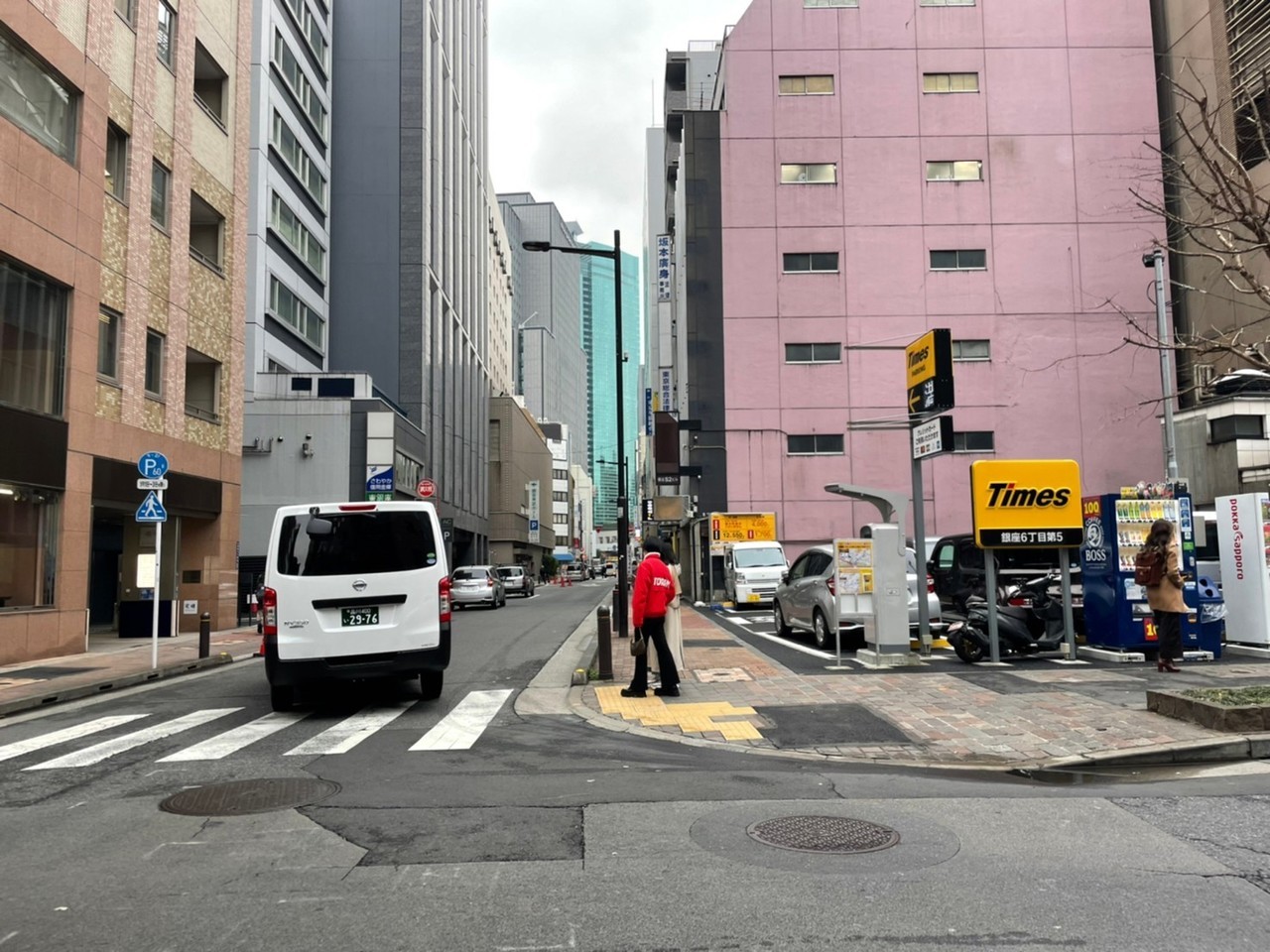 東銀座駅からの道順